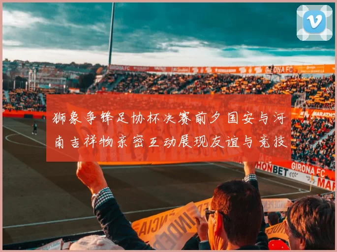 狮象争锋足协杯决赛前夕国安与河南吉祥物亲密互动展现友谊与竞技精神